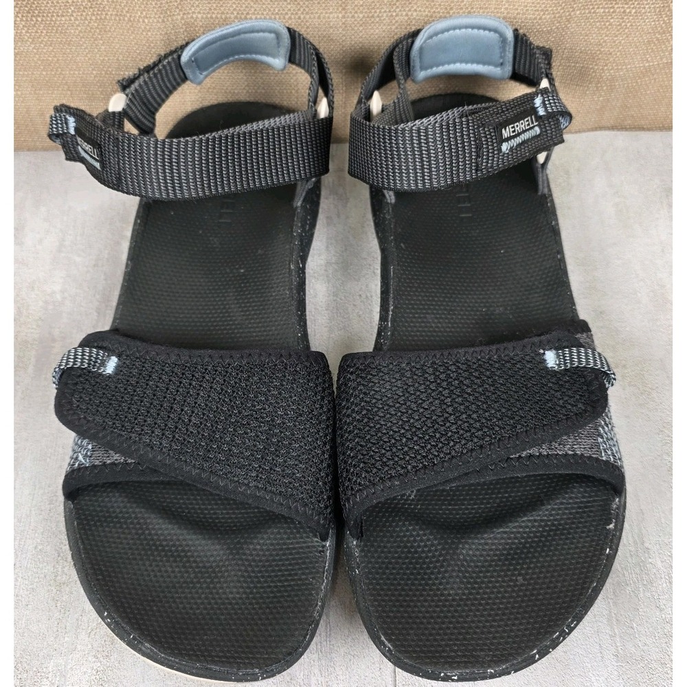 Merrell Women's Black Bravada Backstrap Sport Walking Sandals Size 9